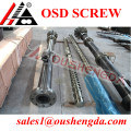 screw barrel for plastic grinding granulator machine